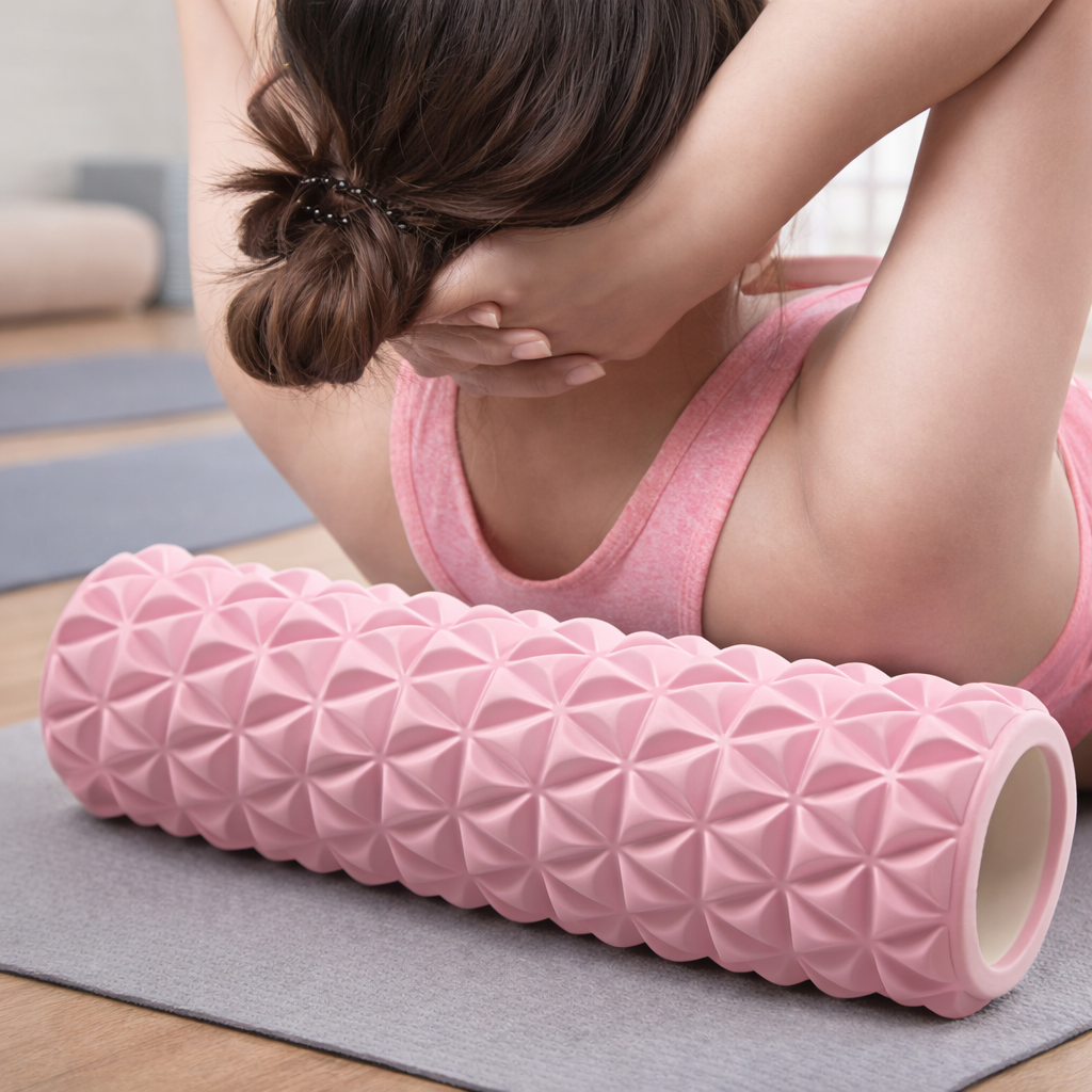 3D Diamond Foam Roller – Deep Tissue Massage & Recovery Tool