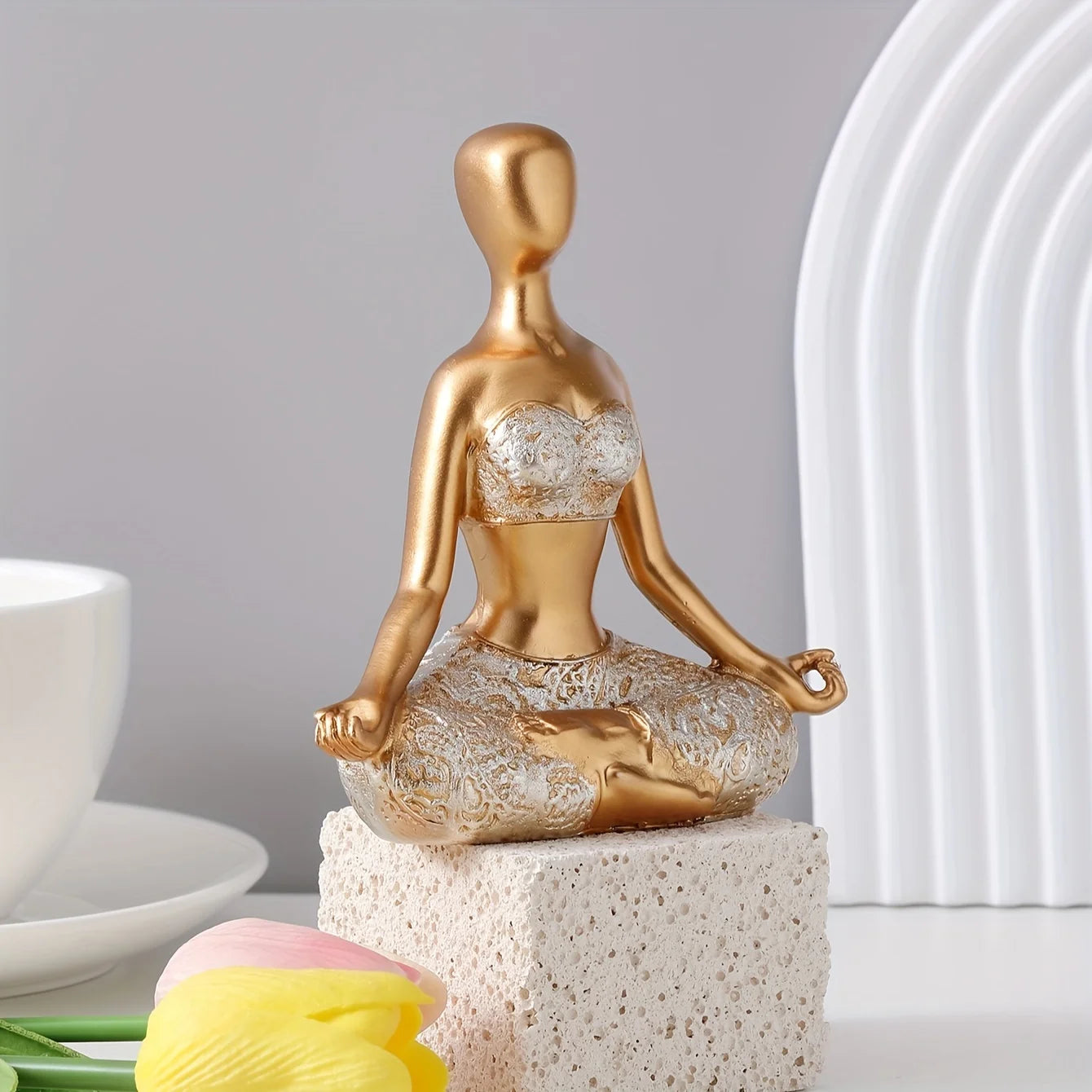 Yoga Girl Figurine