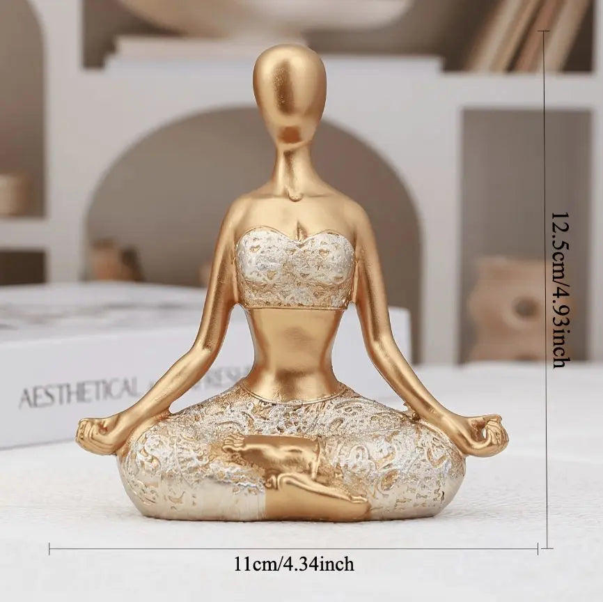 Yoga Girl Figurine